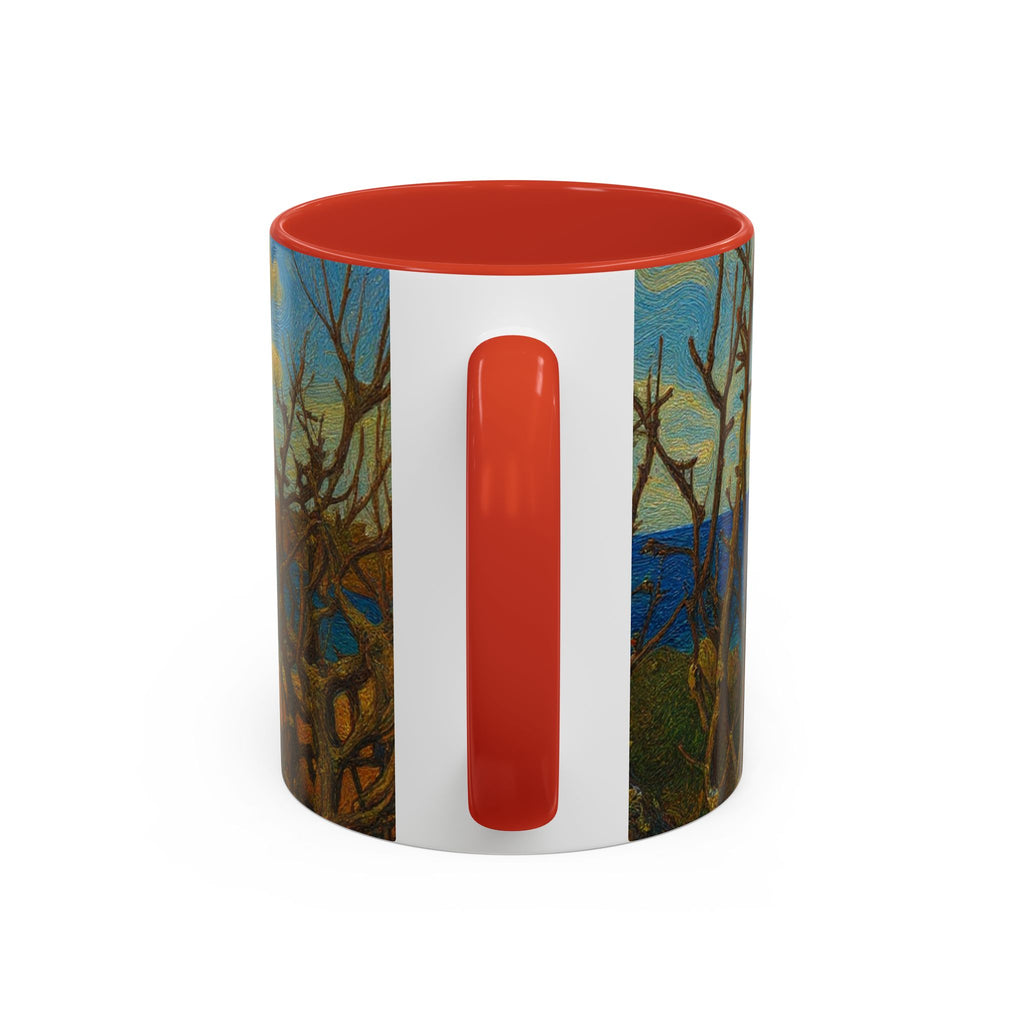 Coastal Breeze Coffee Mug — Beach Landscape Accent Mug (11/15oz)