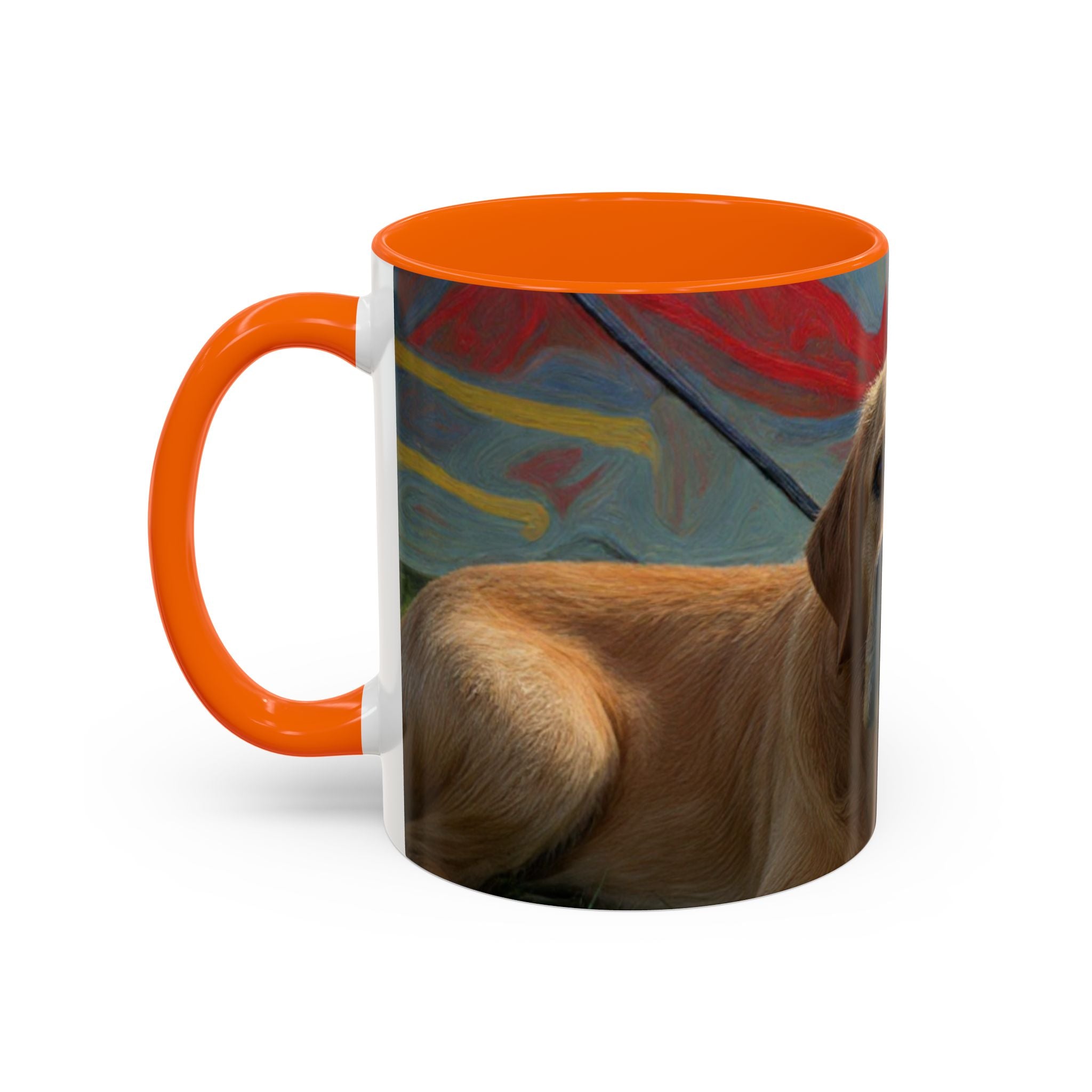 Golden Labrador Photo Coffee Mug – Personalized Pet Dog Accent Mug (11/15oz)