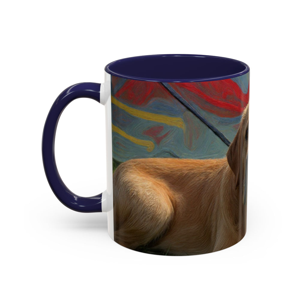 Golden Labrador Photo Coffee Mug – Personalized Pet Dog Accent Mug (11/15oz)