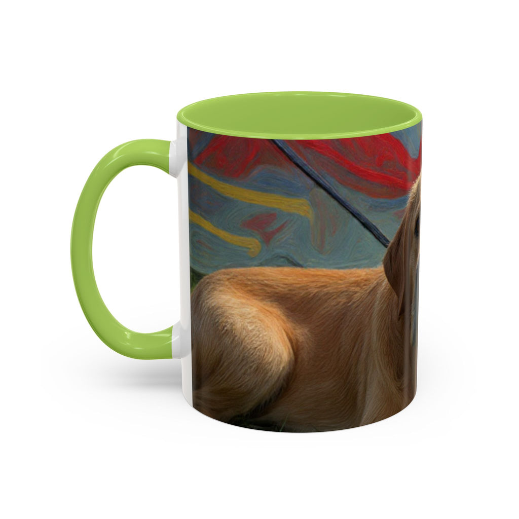 Golden Labrador Photo Coffee Mug – Personalized Pet Dog Accent Mug (11/15oz)