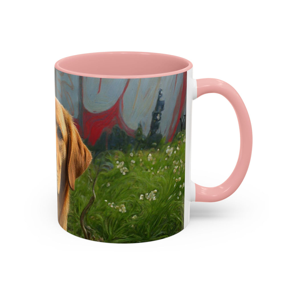 Golden Labrador Photo Coffee Mug – Personalized Pet Dog Accent Mug (11/15oz)