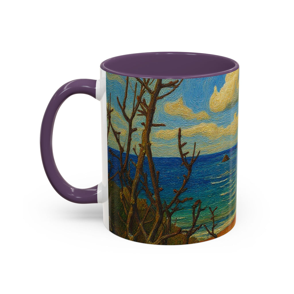 Coastal Breeze Coffee Mug — Beach Landscape Accent Mug (11/15oz)