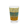 Beach Dunes Pint Glass — 16oz Coastal Ocean Scene Glassware