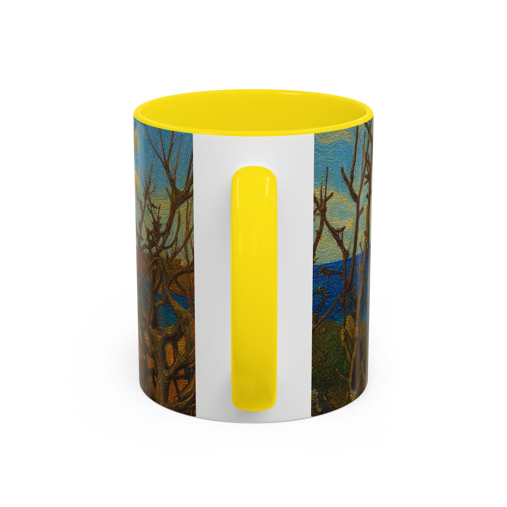 Coastal Breeze Coffee Mug — Beach Landscape Accent Mug (11/15oz)