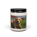 Soy Candle — Golden Retriever Photo Scented Candle (9oz)
