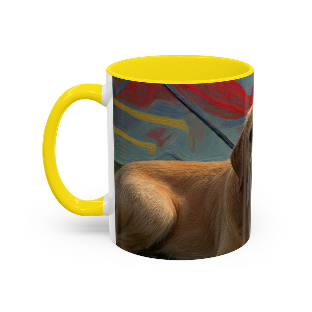 Golden Labrador Photo Coffee Mug – Personalized Pet Dog Accent Mug (11/15oz)