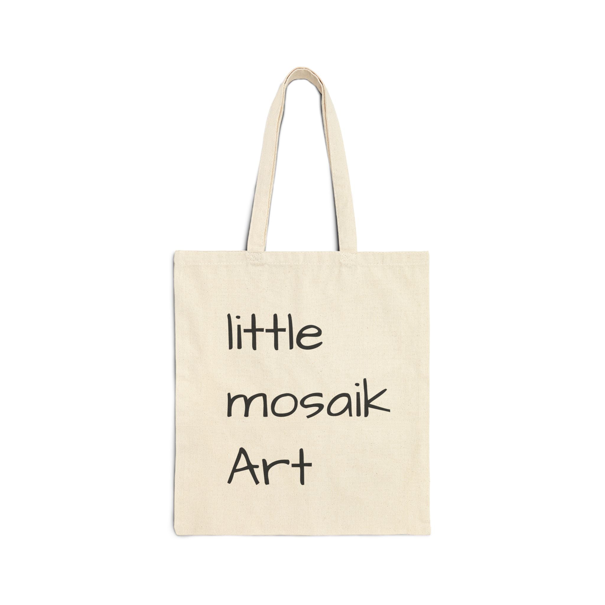 Canvas Tote Bag — Scenic River Landscape Art Print