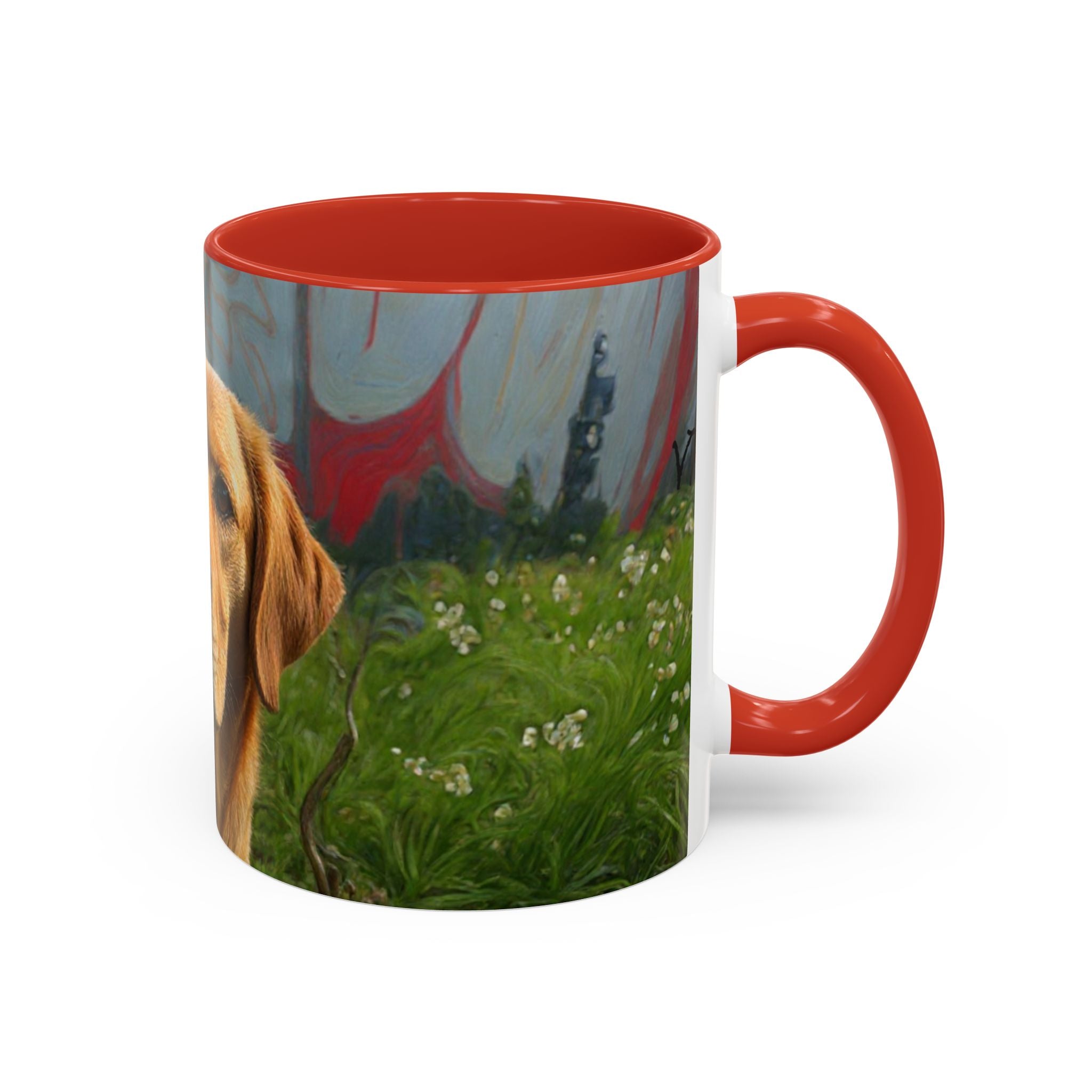 Golden Labrador Photo Coffee Mug – Personalized Pet Dog Accent Mug (11/15oz)