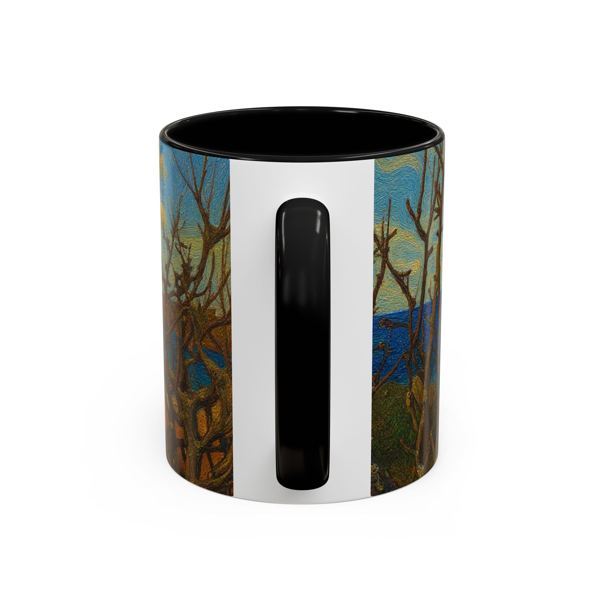 Coastal Breeze Coffee Mug — Beach Landscape Accent Mug (11/15oz)