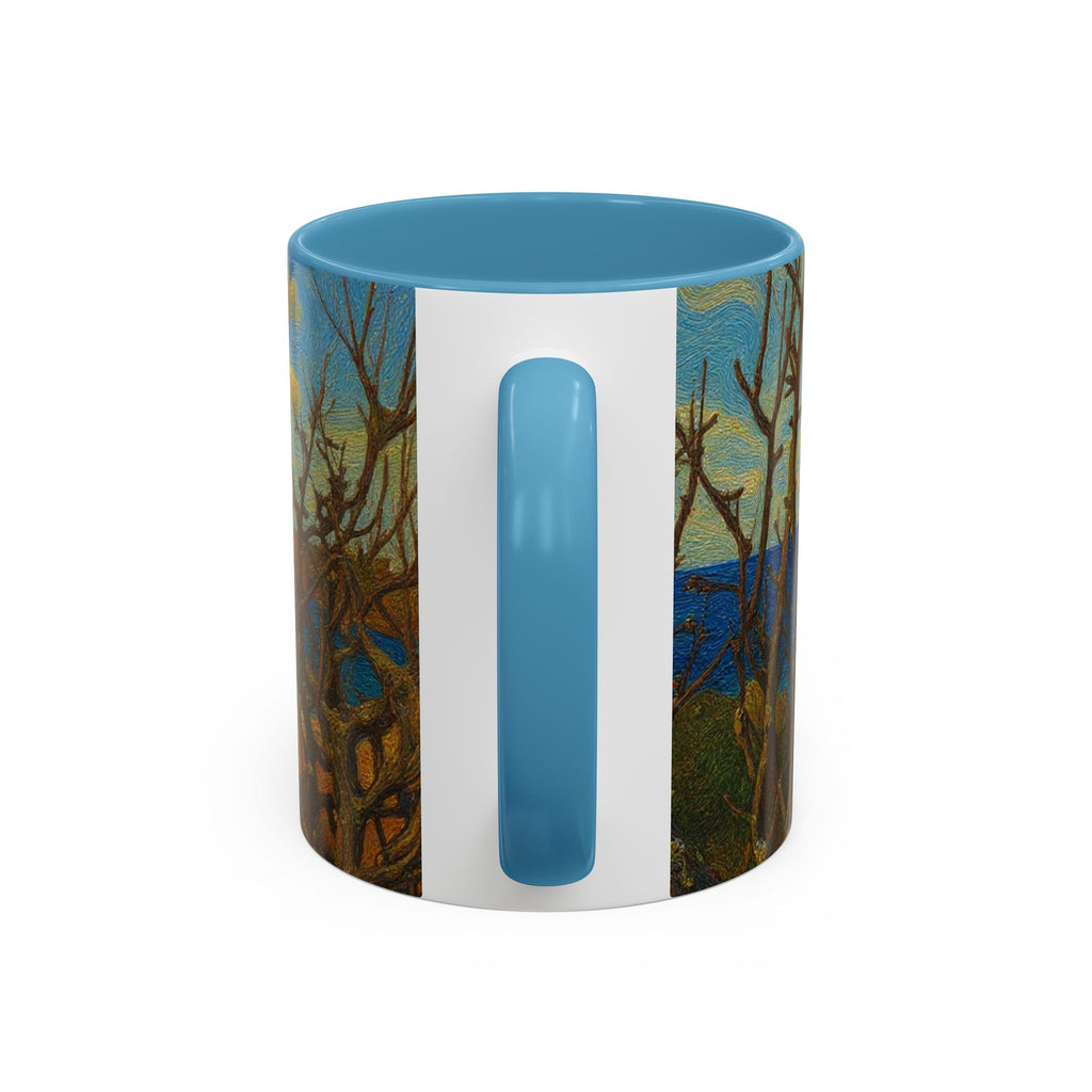 Coastal Breeze Coffee Mug — Beach Landscape Accent Mug (11/15oz)