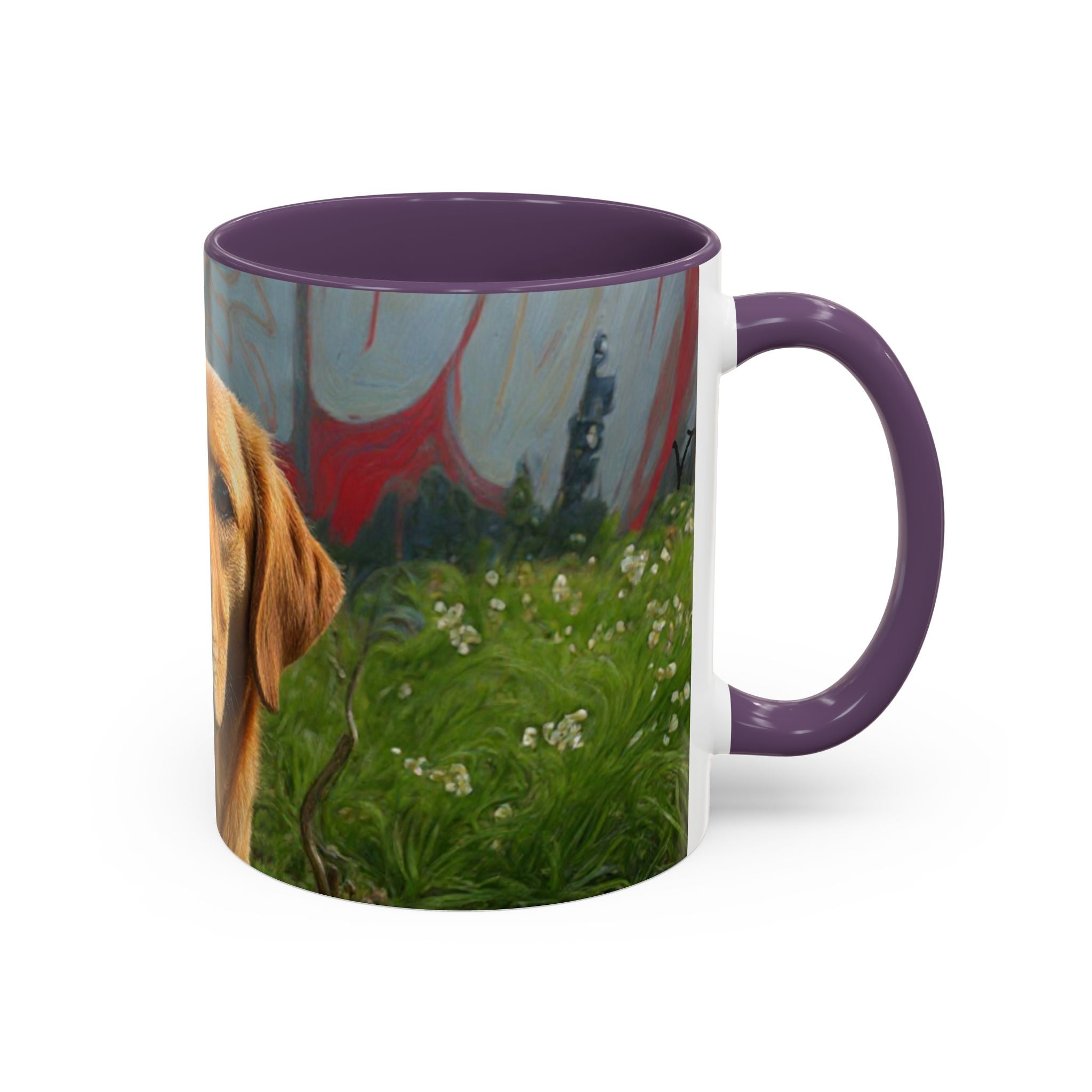 Golden Labrador Photo Coffee Mug – Personalized Pet Dog Accent Mug (11/15oz)