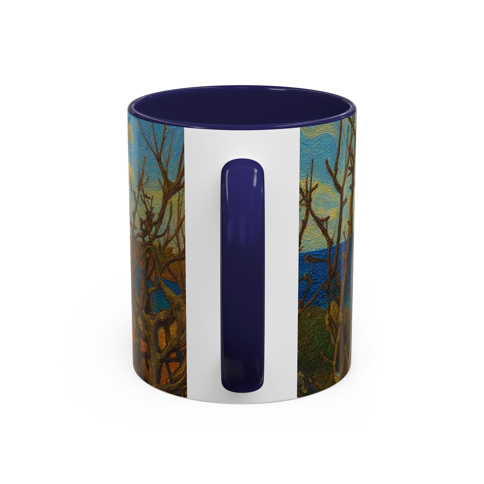Coastal Breeze Coffee Mug — Beach Landscape Accent Mug (11/15oz)