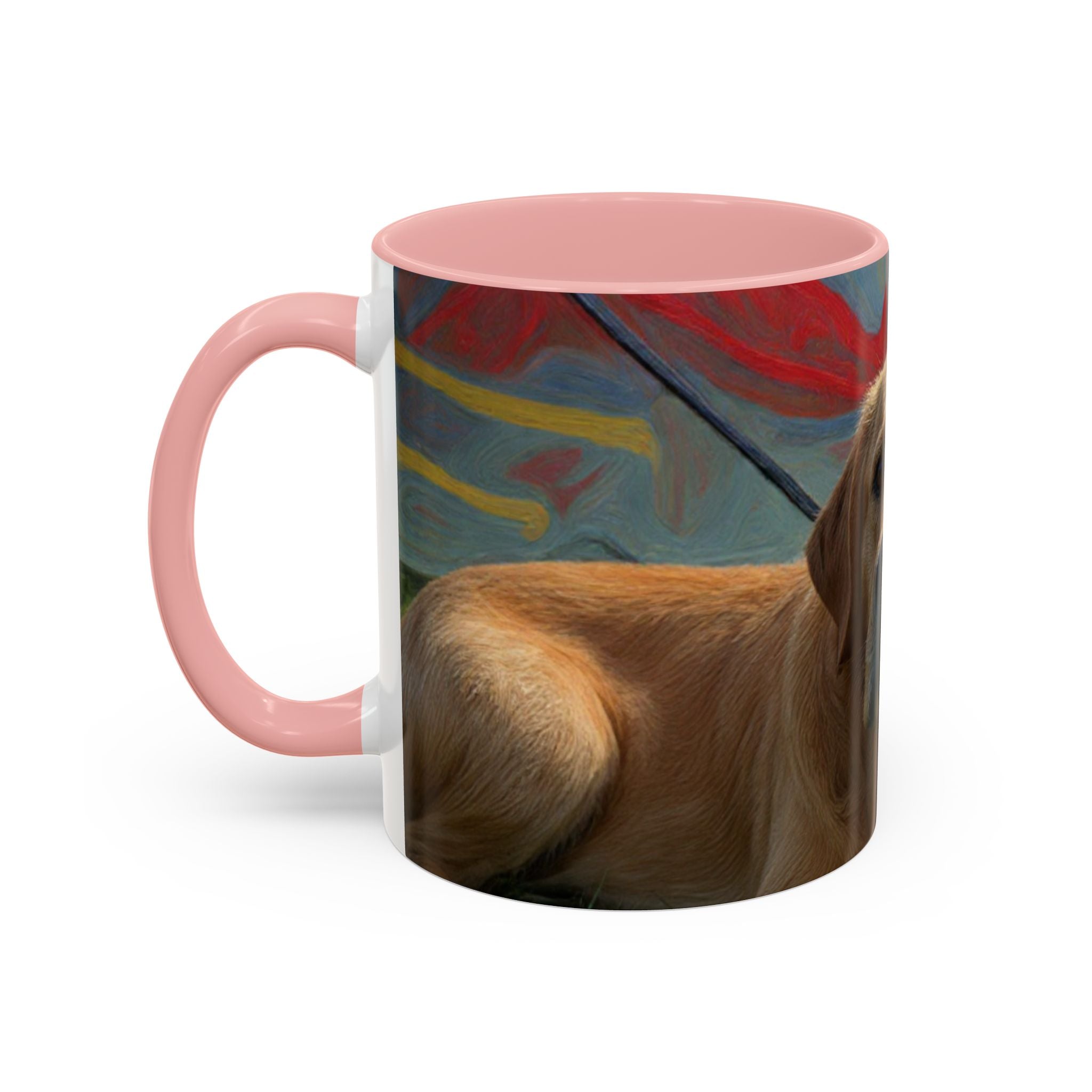 Golden Labrador Photo Coffee Mug – Personalized Pet Dog Accent Mug (11/15oz)