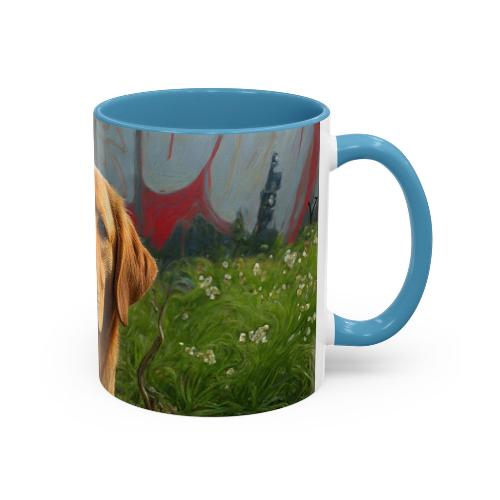Golden Labrador Photo Coffee Mug – Personalized Pet Dog Accent Mug (11/15oz)