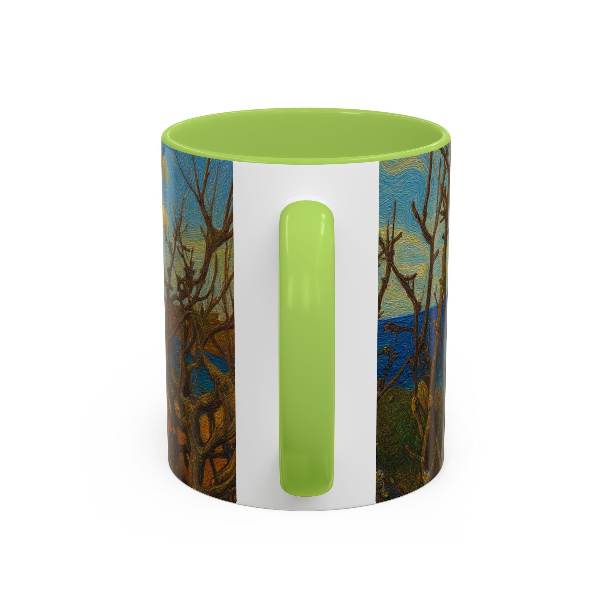 Coastal Breeze Coffee Mug — Beach Landscape Accent Mug (11/15oz)
