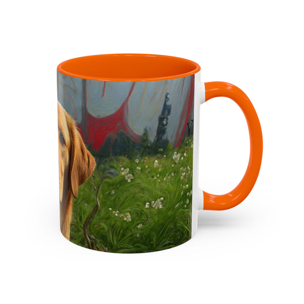 Golden Labrador Photo Coffee Mug – Personalized Pet Dog Accent Mug (11/15oz)