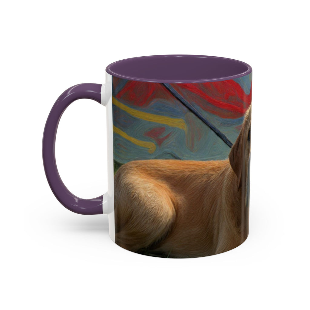 Golden Labrador Photo Coffee Mug – Personalized Pet Dog Accent Mug (11/15oz)