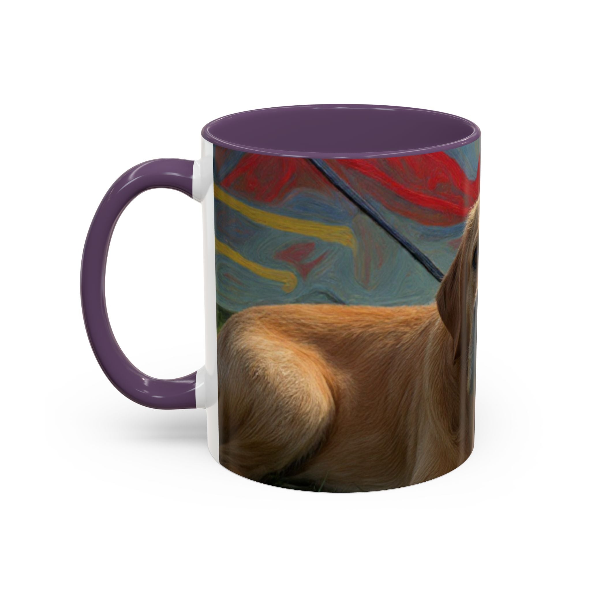 Golden Labrador Photo Coffee Mug – Personalized Pet Dog Accent Mug (11/15oz)