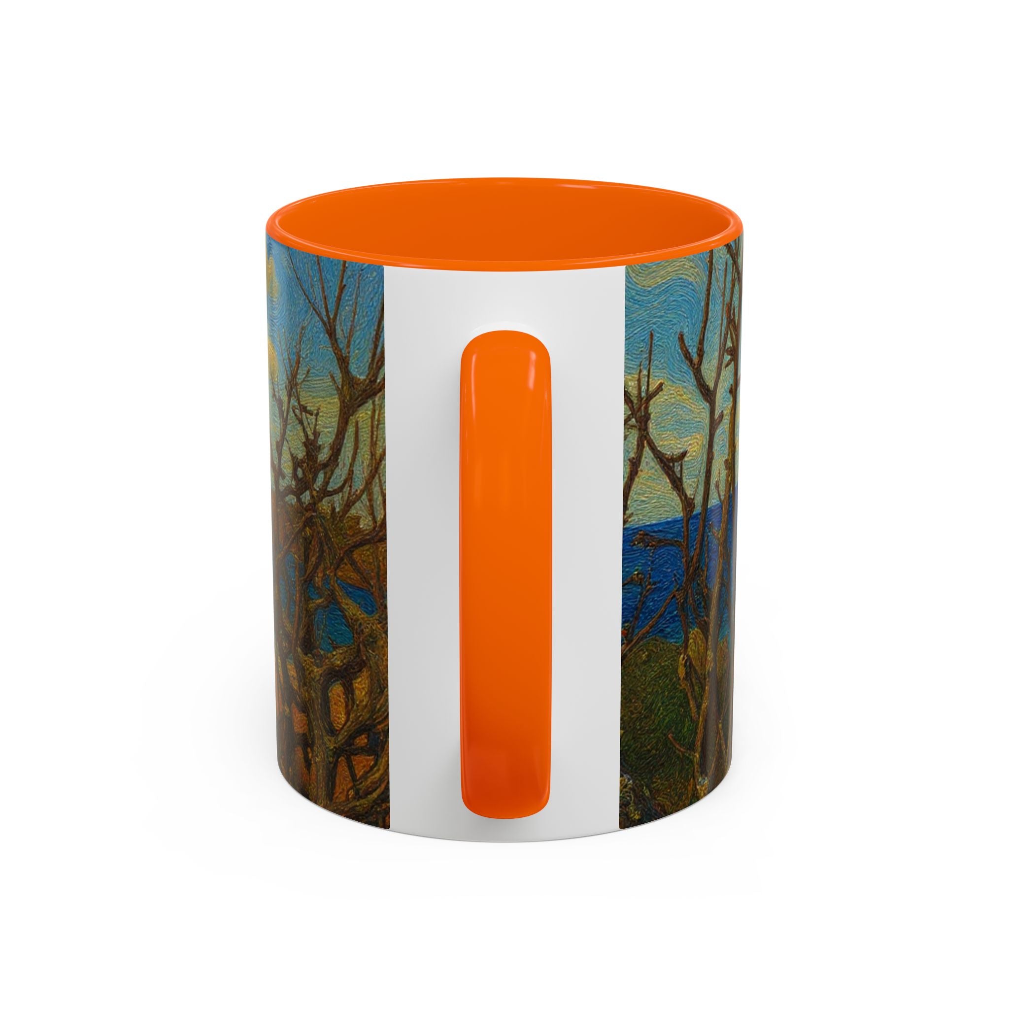 Coastal Breeze Coffee Mug — Beach Landscape Accent Mug (11/15oz)