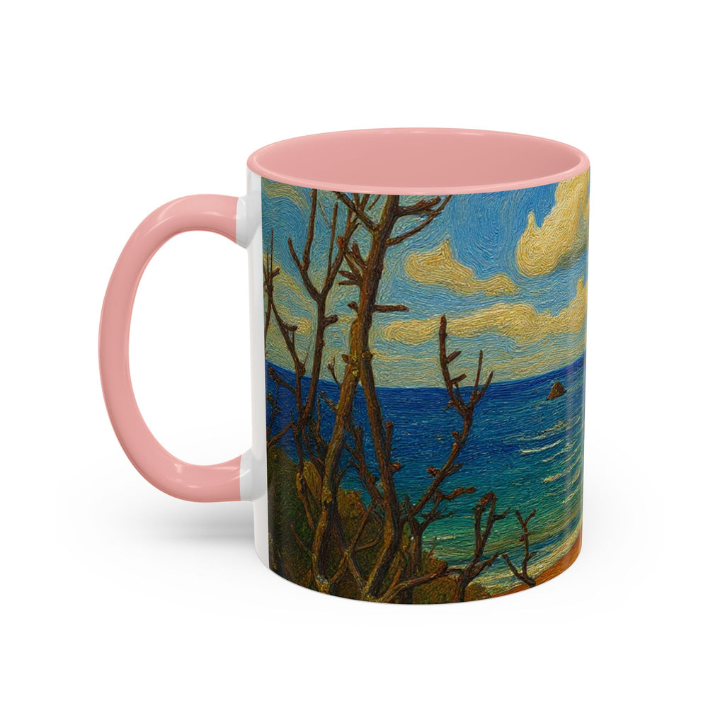 Coastal Breeze Coffee Mug — Beach Landscape Accent Mug (11/15oz)