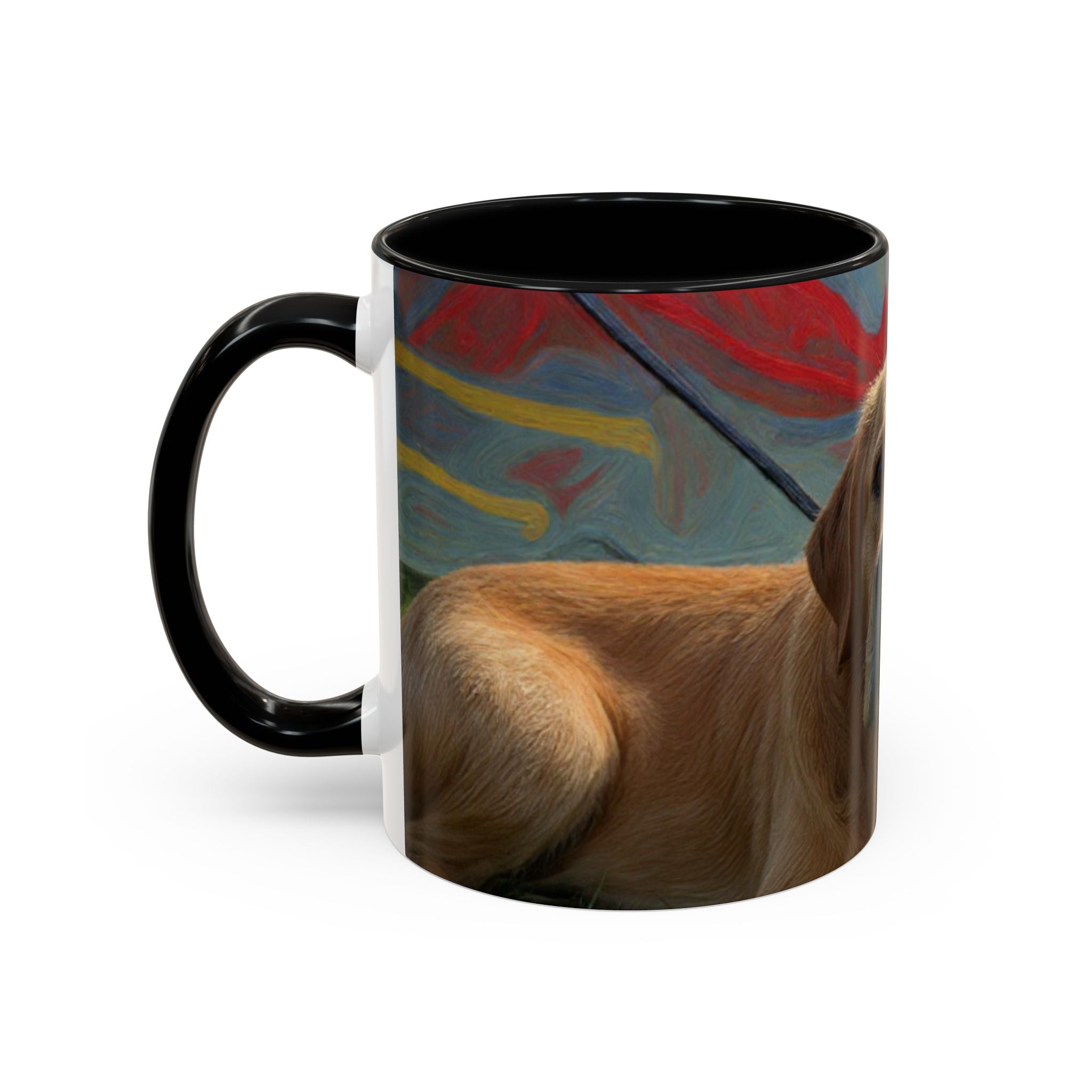 Golden Labrador Photo Coffee Mug – Personalized Pet Dog Accent Mug (11/15oz)