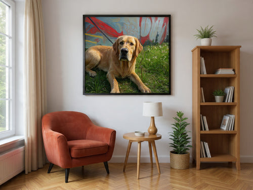 Aïko – Toile imprimée portrait élégant