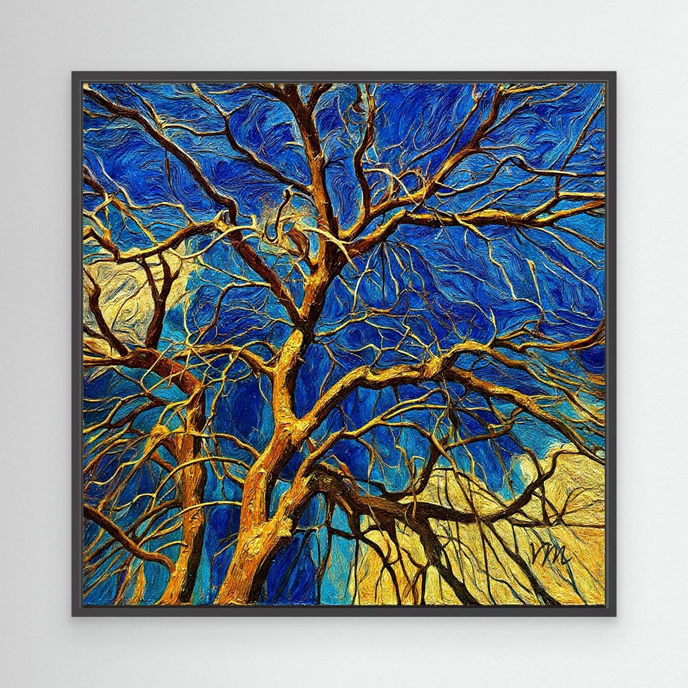 yellow trees