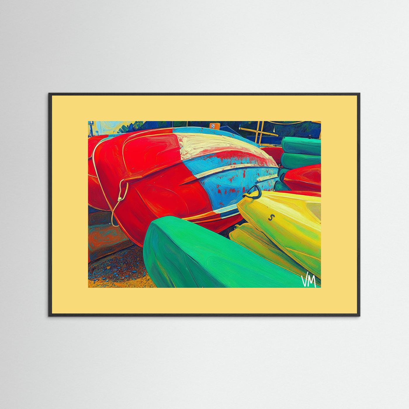 repos des bateaux