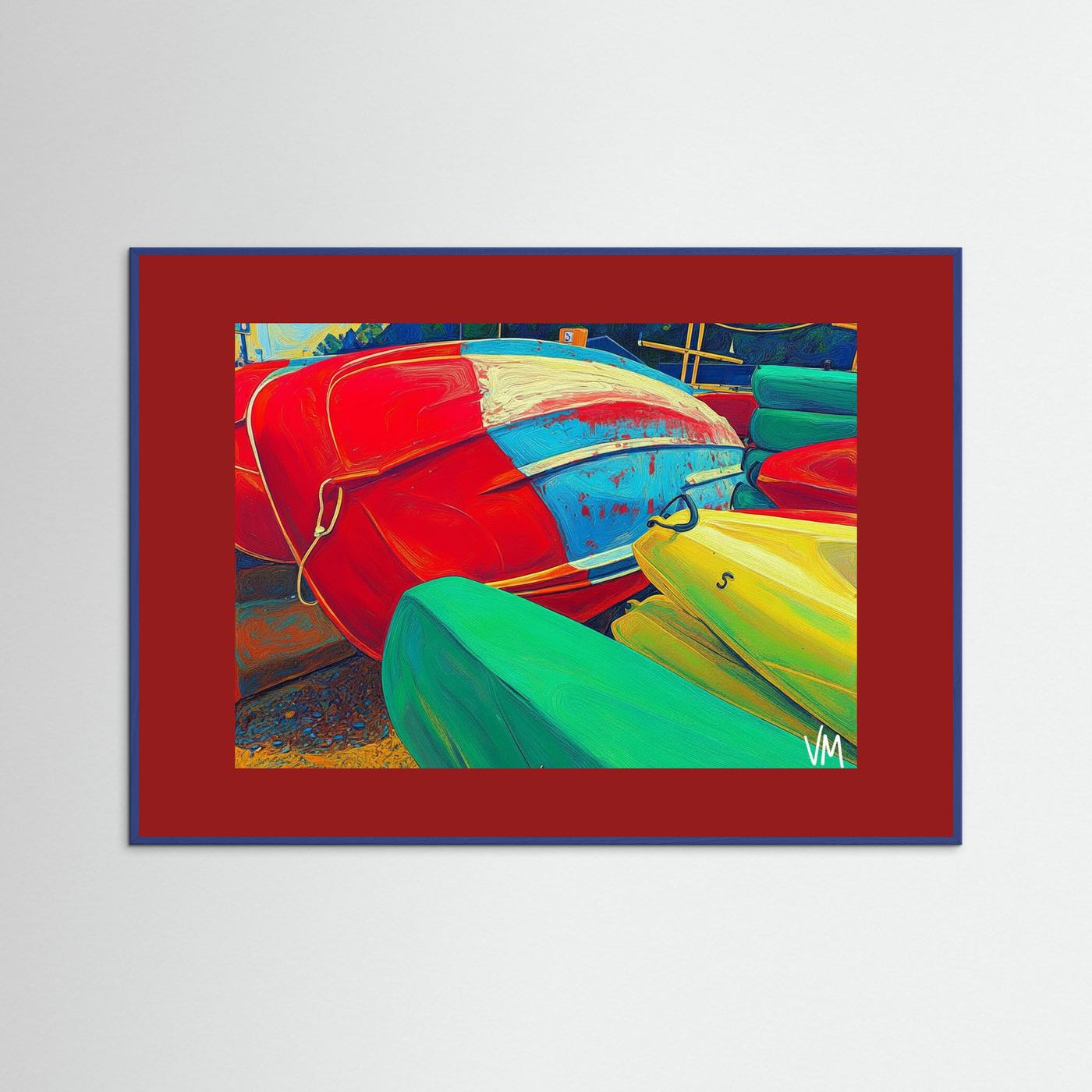repos des bateaux