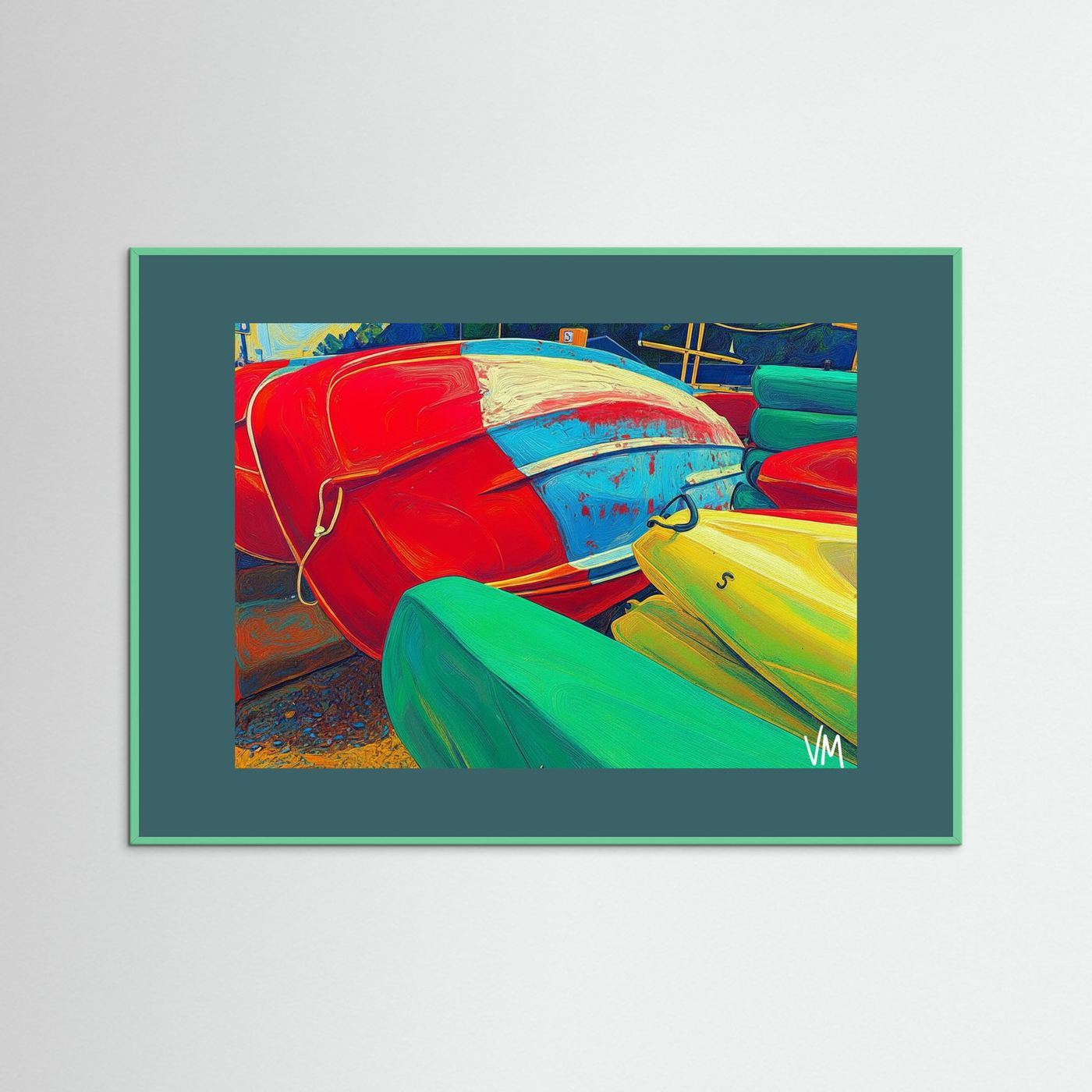 repos des bateaux