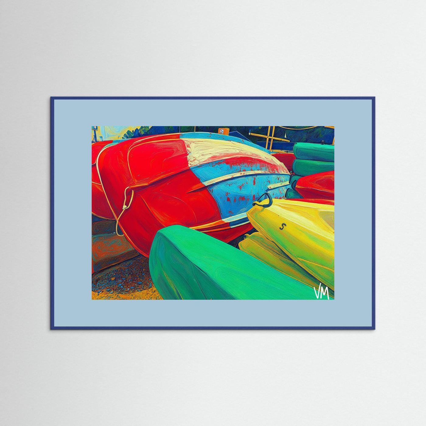repos des bateaux
