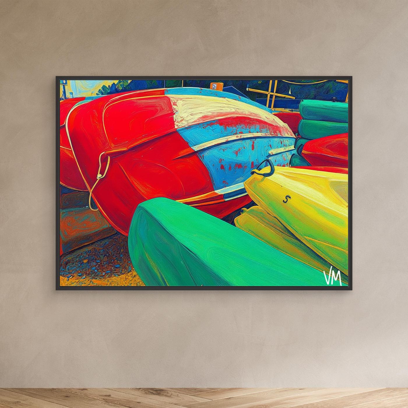 repos des bateaux
