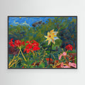 flowers in the wind