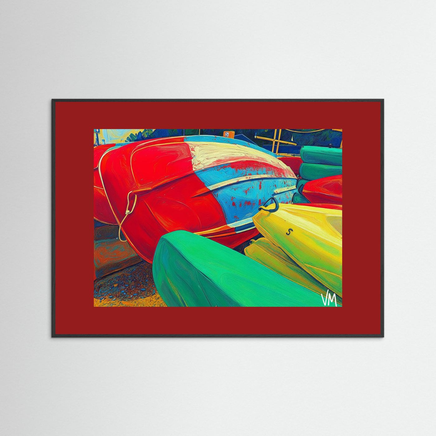 repos des bateaux