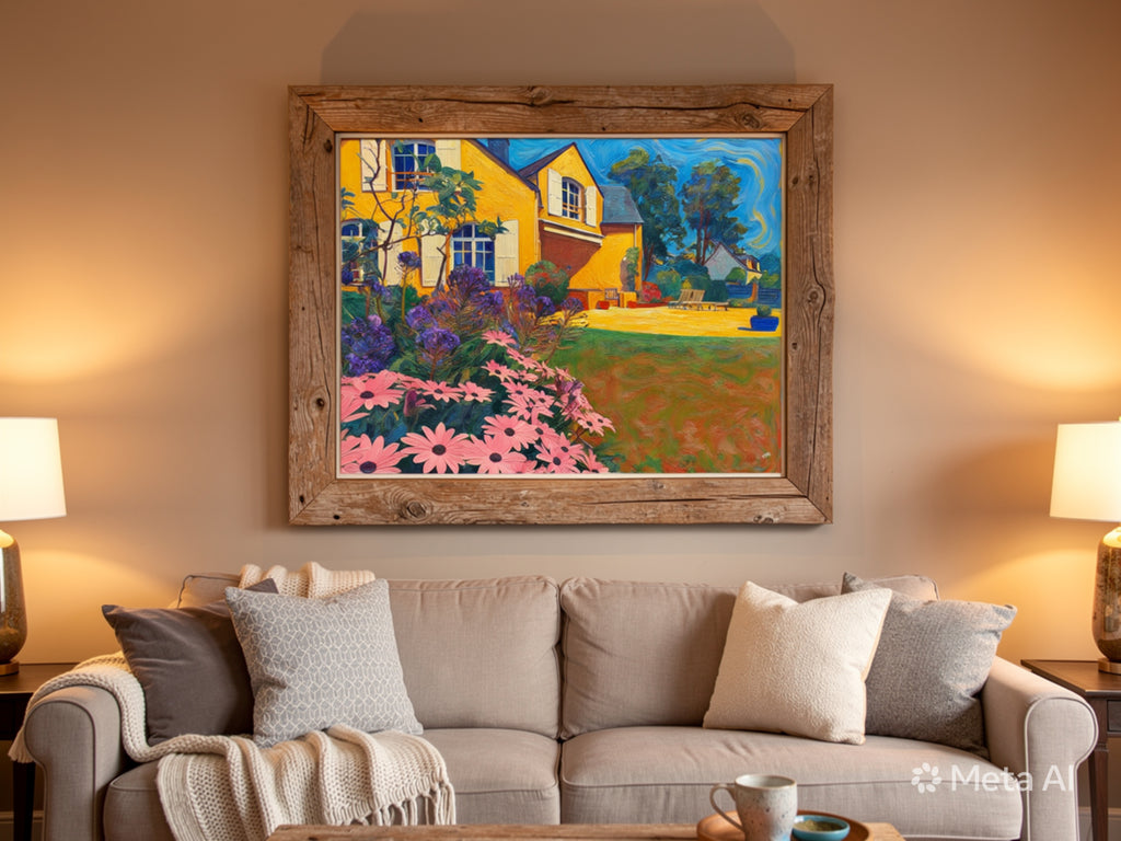 Yellow Paradise – Toile imprimée sur châssis